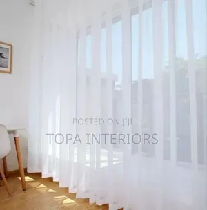 Wall Decor Window Sheers for Big Window Covering