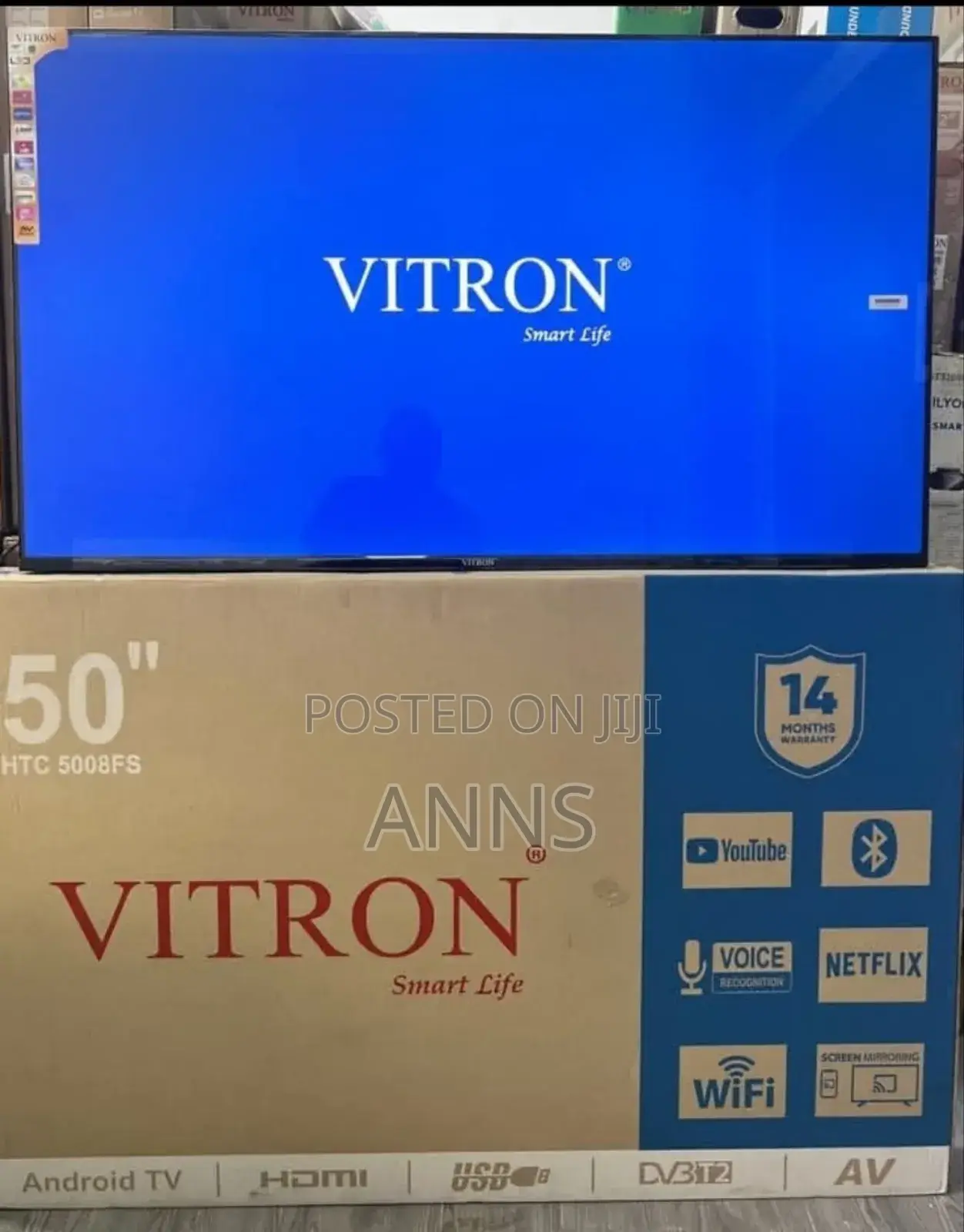 Frameless Bluetooth New Model Vitron 50 Inch Television