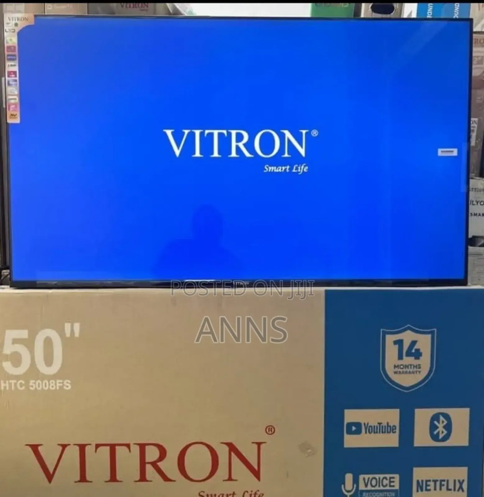 Frameless Bluetooth New Model Vitron 50 Inch Television