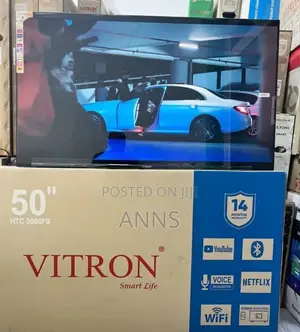Voice Recognition Vitron 50 Inch Smart Tv
