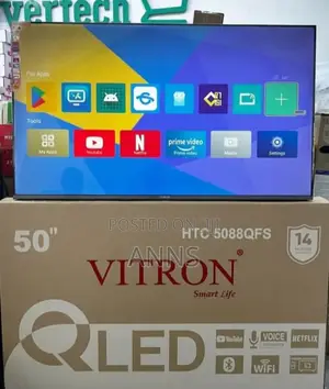 Bluetooth Enabled Qled 50 Inch Smart Tv