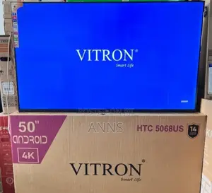 Bluetooth Enabled Vitron 50 Inch Smart Android Tv