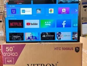 Frameless 50 Inch Smart Android Tv