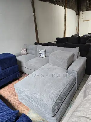 Upscale 6 Seater L Sofa