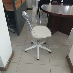 Swivel Office Eames Transparent Chair