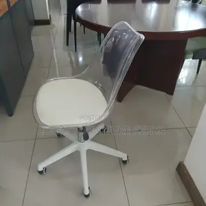 Swivel Office Eames Transparent Chair