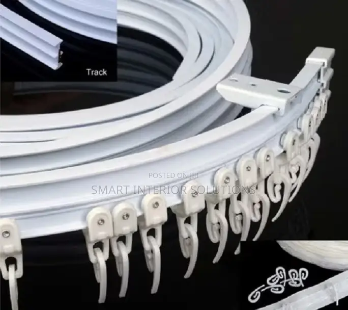Compatible Bendable Curtain Rail