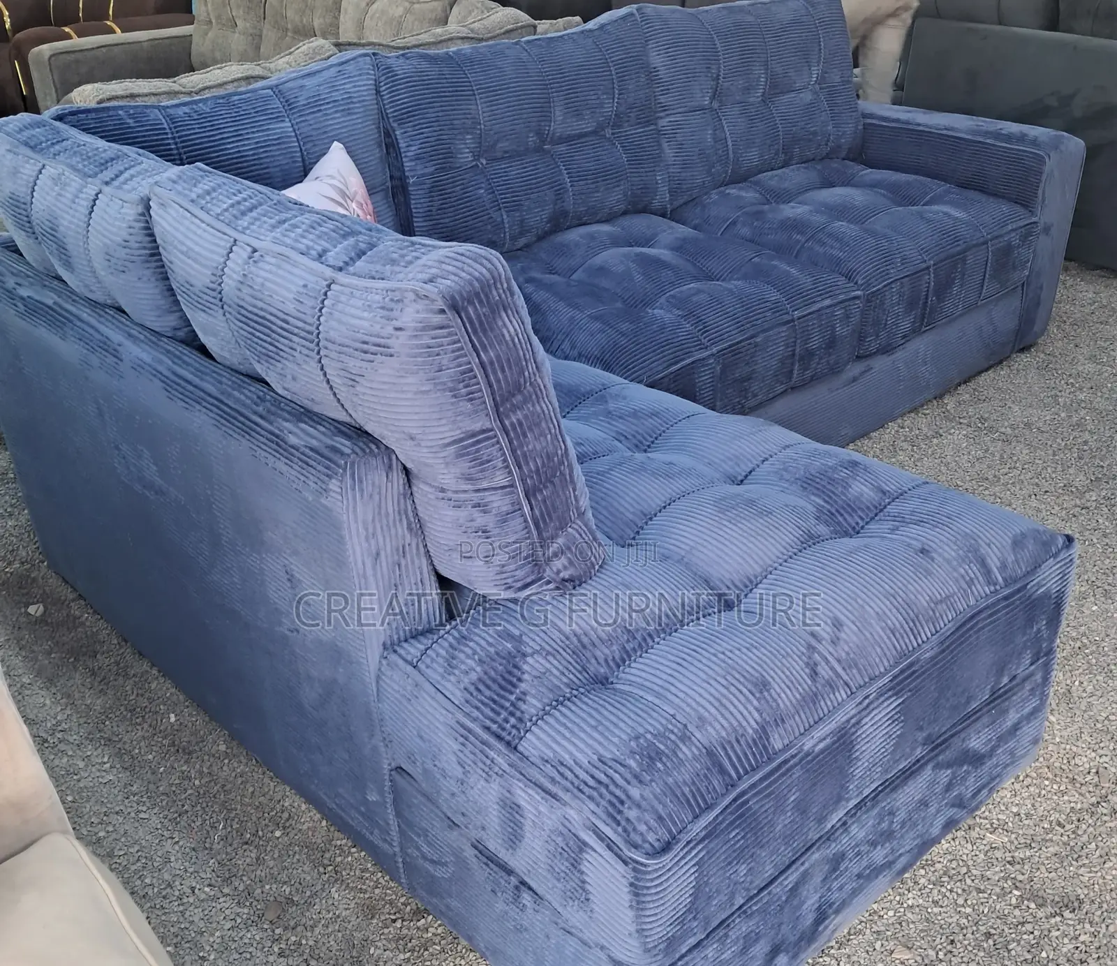 Onestop 6 Seater L Sofa Set