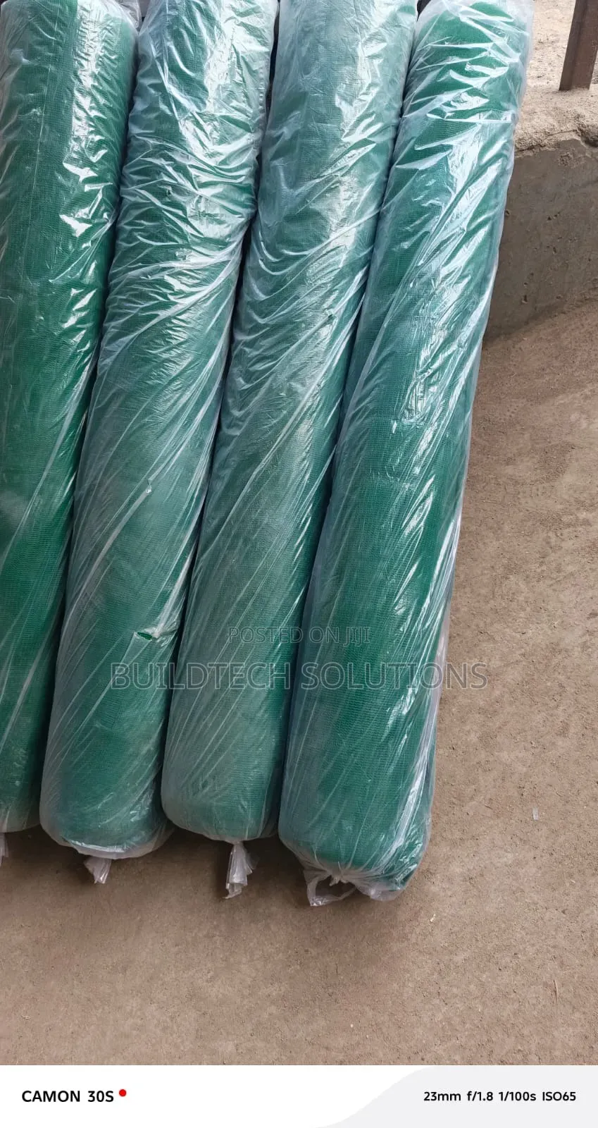 Green Scaffolding Safety Nets for Construction
