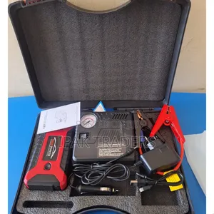 12v Portable Emergency Jump Starter
 Kit With Case