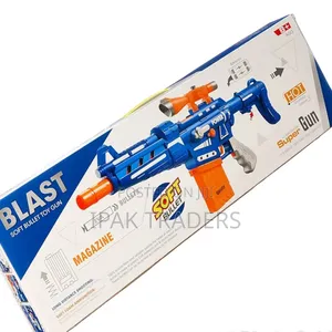 Blast Soft Bullet Toy Gun - Long Distance Shooting +8yrs