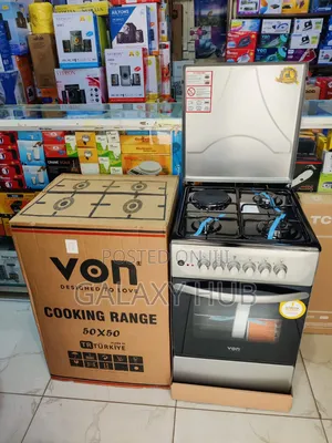 *Von Standing Cooker 3g+1e Electric Oven 50cmx50cm
