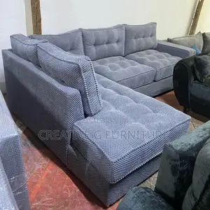 Renewed 6 Seater L Sofa