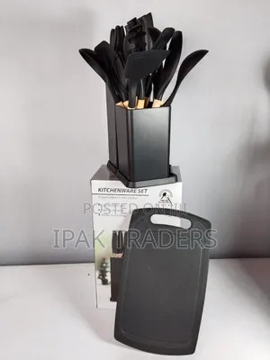 19pcs Silicon Cooking Spoon Knife Set