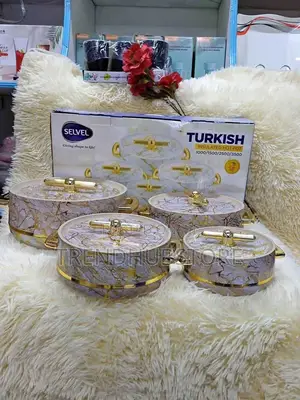 Turkish Hotpot Set of 4 Premium Insulated Food Warmer