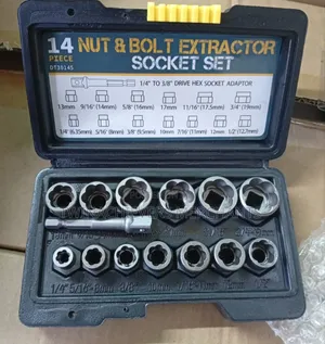 14pcs Bolt and Nut Extractor Socket Set