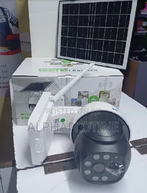 V-380 4G PTZ Singel Lens View Solar Camera Outdoor Use
