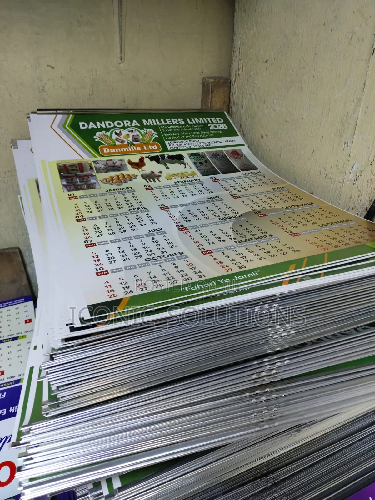 Quality A2-Size 2026 Calendars