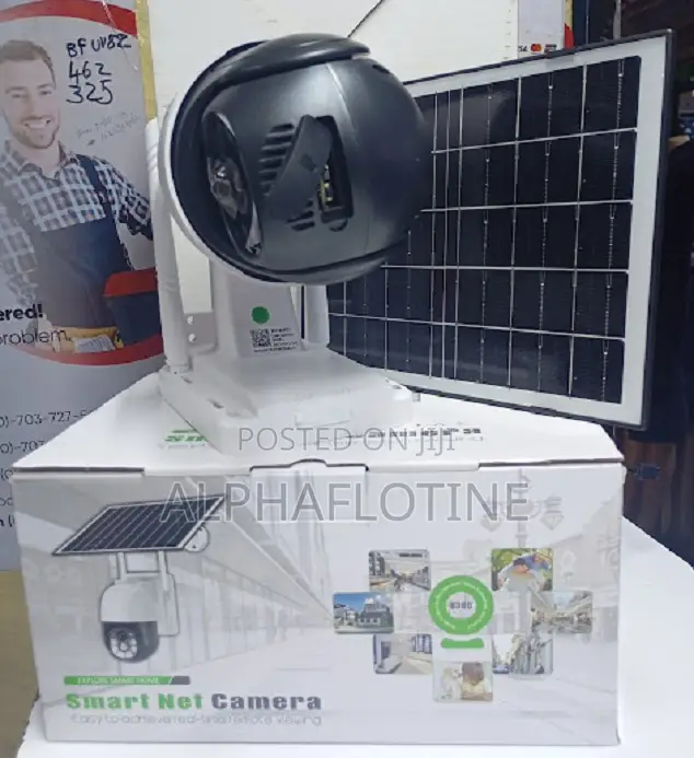 Single Lens SIM Card Solar Camera for Remote Locations Security
