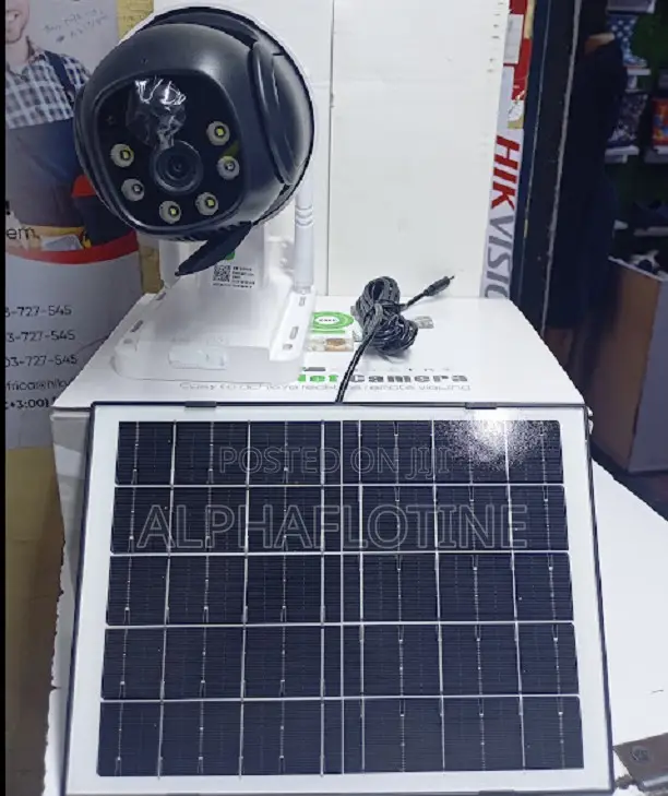 4g Solar Camera With Sim Card 1080p PTZ for Home Security