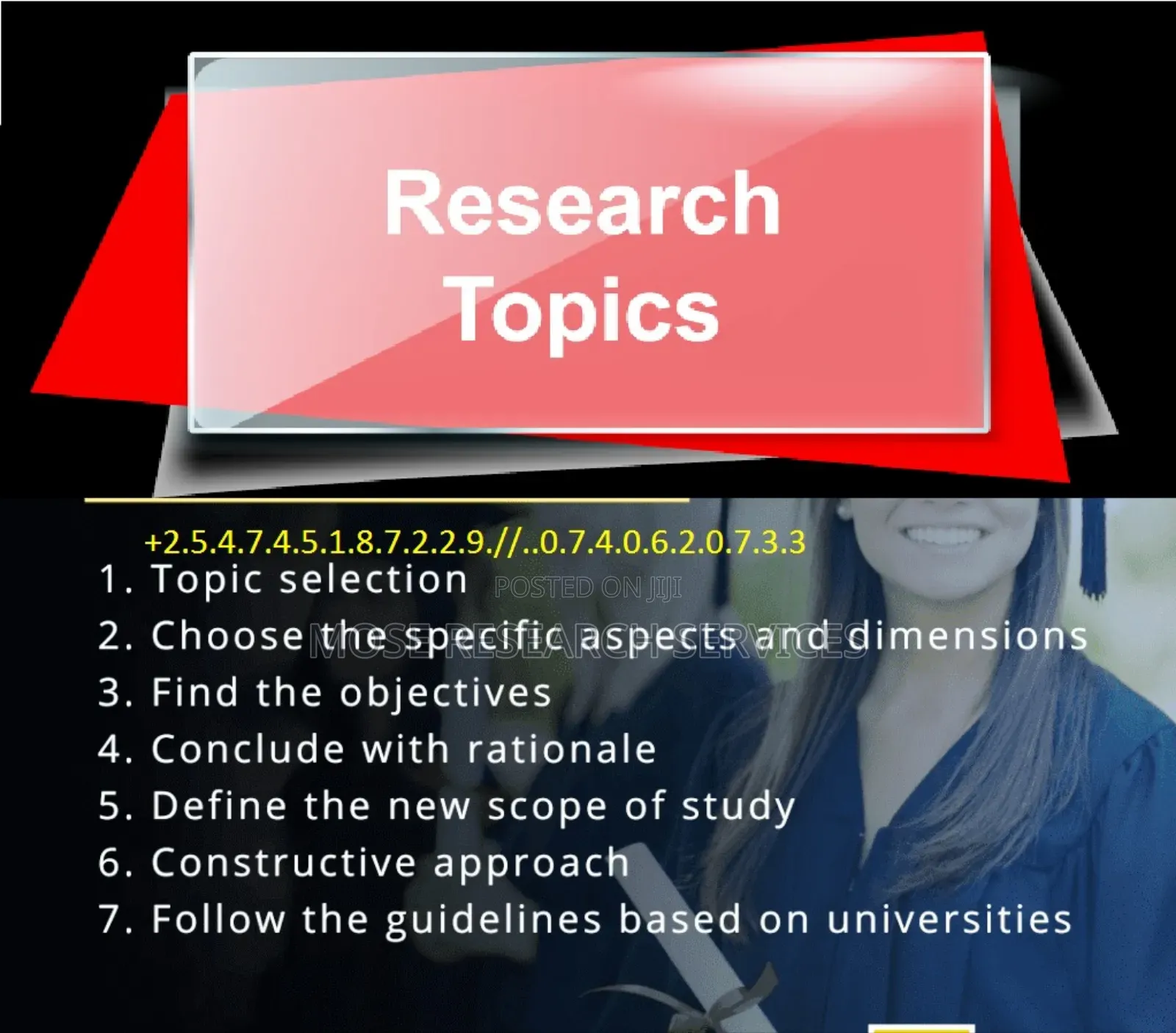 Best PHD/Masters Thesis/Dissertation;Research Proposals,Projects