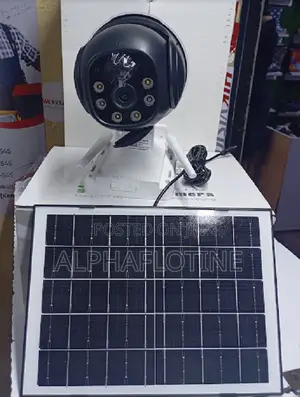 360° Pan/Tilt Single Lens 4g Solar PTZ Camera