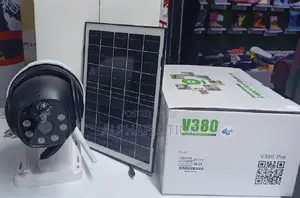 Single Lens 4g Solar Camera V380-Two Way Audio ,Outdoor Security