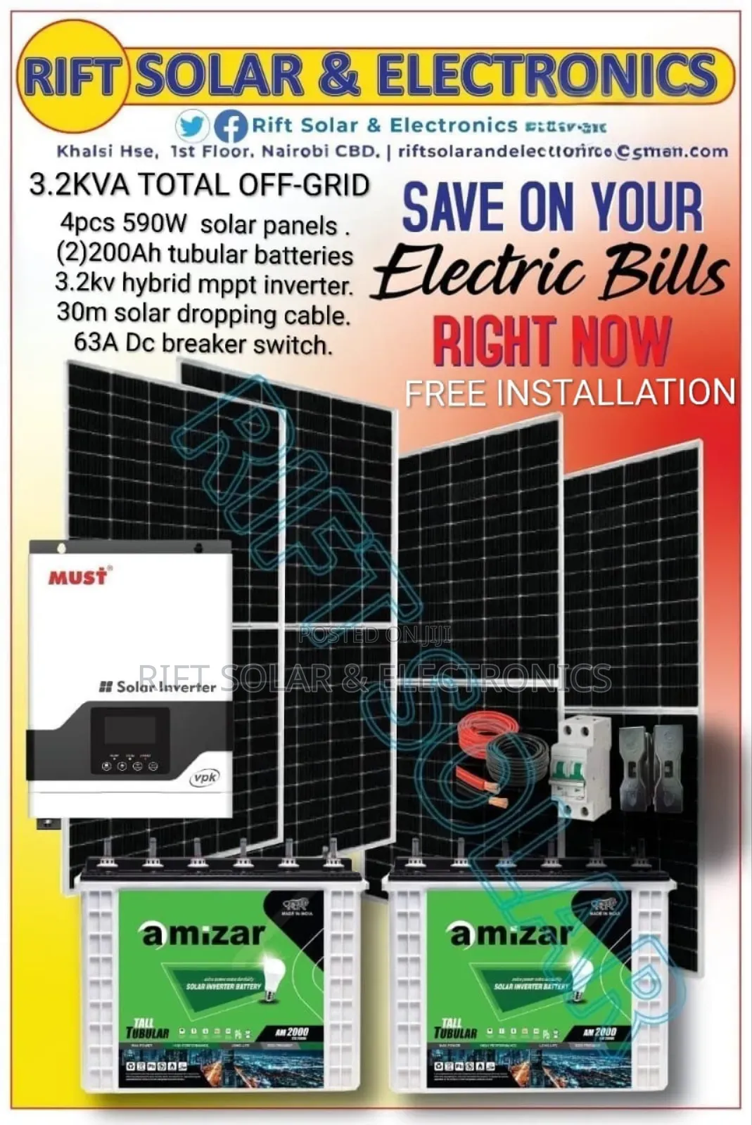 3.2kva Total Off-Grid Package