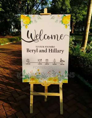 Nyombo/Ruracio/Koito/Wedding Poster Board