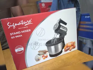 Signature 4l Stand Mixer | Heavy Duty | 800w Motor | Free Attachments"