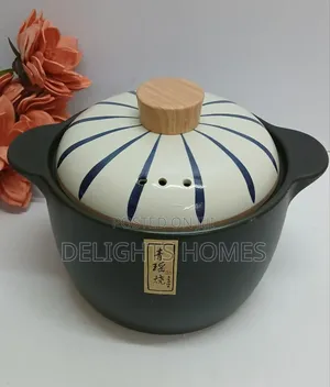 Ceramic Casserole Cooking Pot With Lid_alp