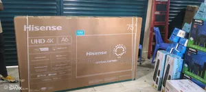 Hisense 75inch Smart Uhd 4k Tv, Youtube, Netflix, Frameless Tv