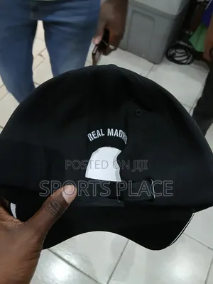 Real Madrid Black Baseball Cap