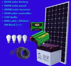 100 Watts Ritar Home Solar Package Complete