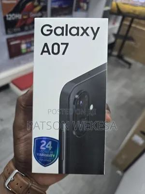New Samsung Galaxy A07 4G 256 GB Black
