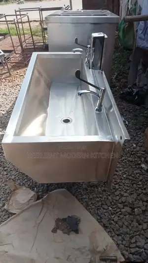 Heavy Gauge Stainless Steel Scrub Sink
