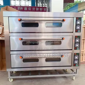 3-Deck Electric Oven – 9 Trays – 3 Phase Power 