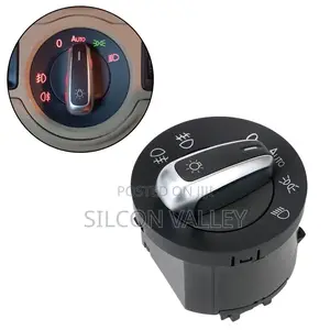 Vw Headlight Control Switch Fog Light Knob for Golf ,Jetta, Tiguan Pas