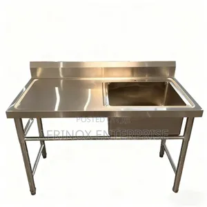 Stainless Steel Sink – Heavy-Duty, Commercial Grade!