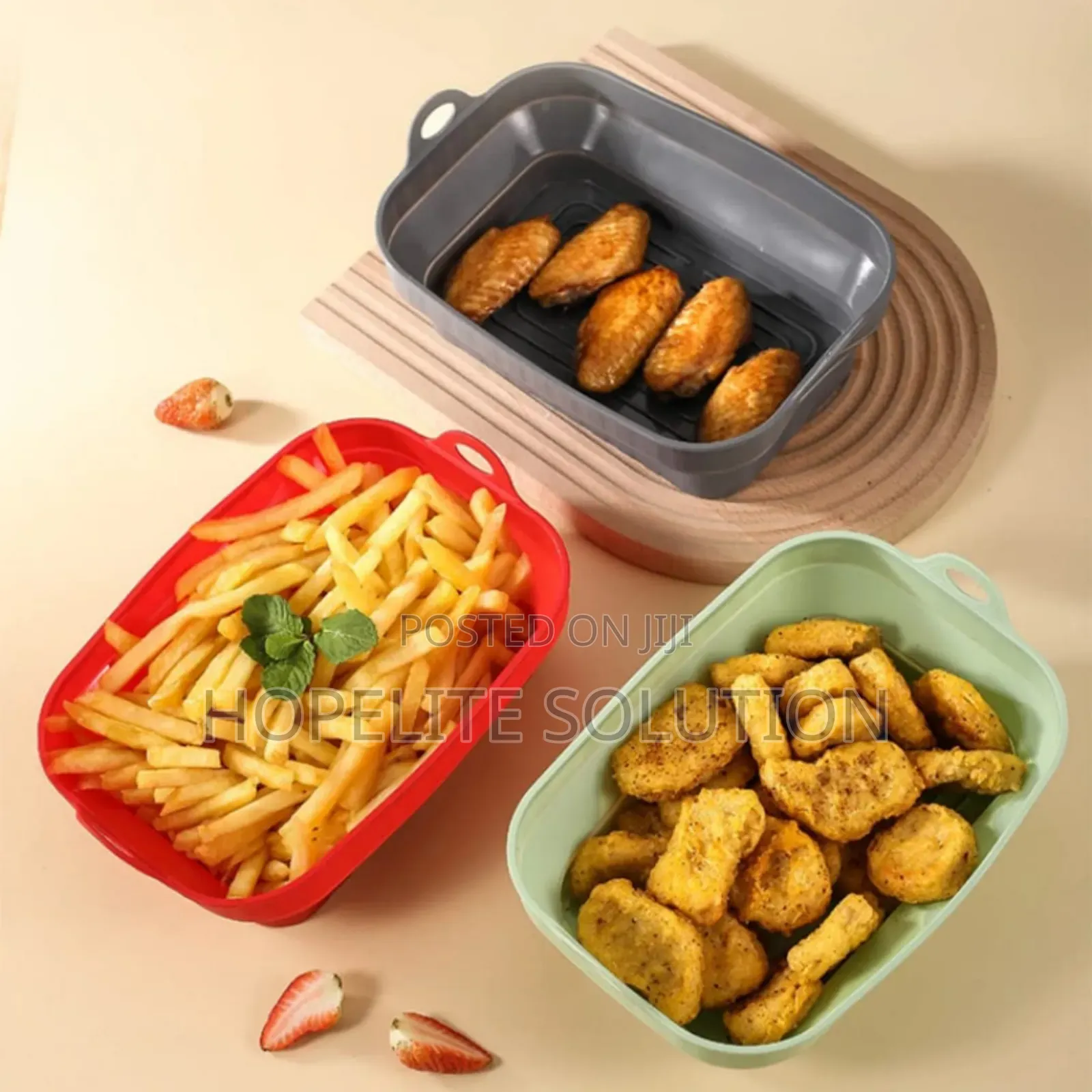 Rectangular Silicone Airfryer Liner