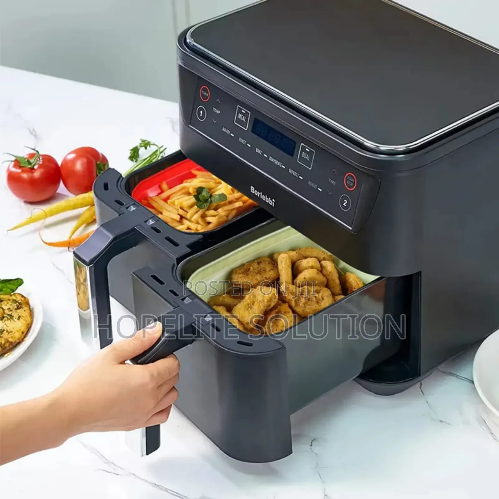 Rectangular Silicone Airfryer Liner