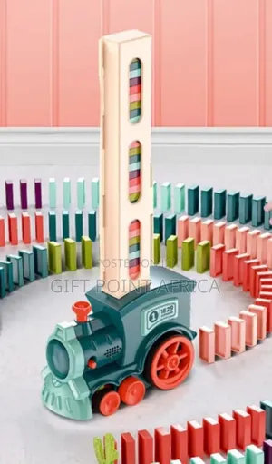 Battery Operated Dominos Train For Kids