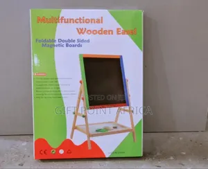 Foldable Double Sided Wooden Magnetic Learning Board