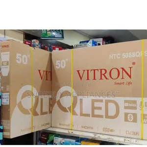 Vitron 50 Inches Qled Smart Android Frameless With Bluetooth
