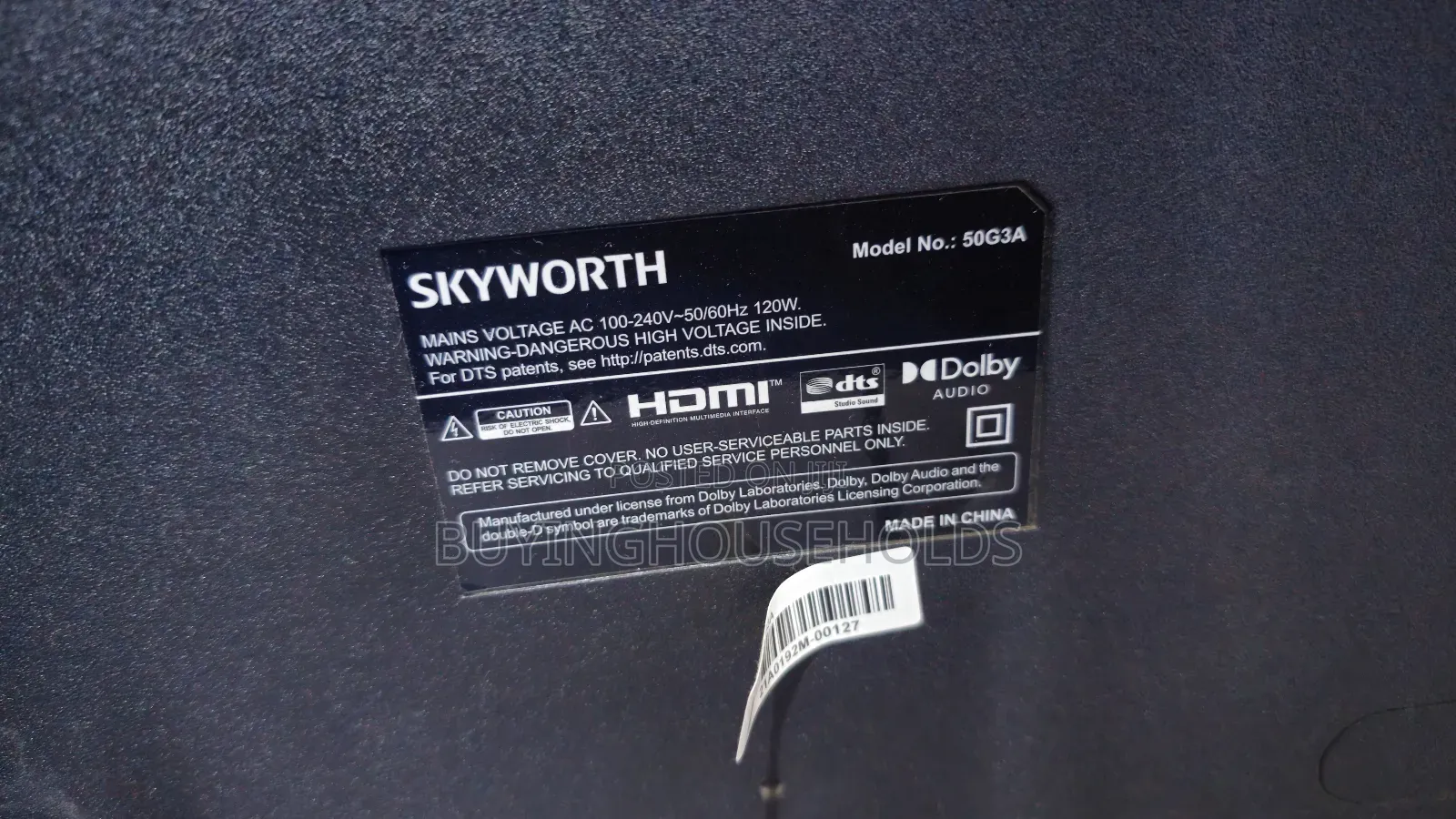 Skyworth 50" Frameless Android Tv