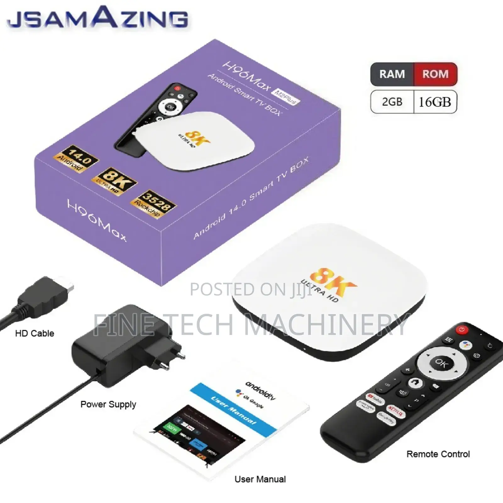 H96 Max M2 Plus Android Smart Tv Box