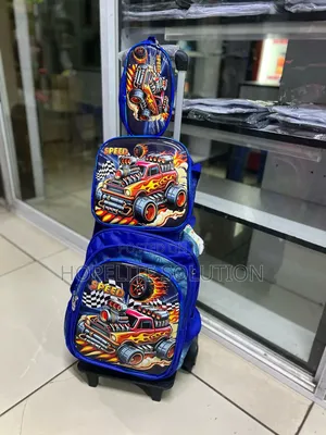 Back to School 3 in 1 Trolley Bag