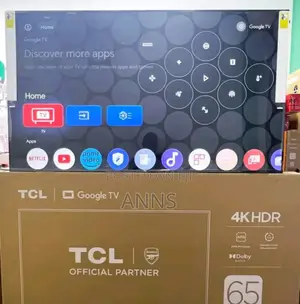 TCL 4 K Dolby 65 Inch Television