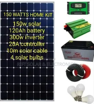 150 Watts Home Solar Package