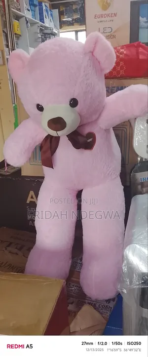 100cm Pink Teddy Bear